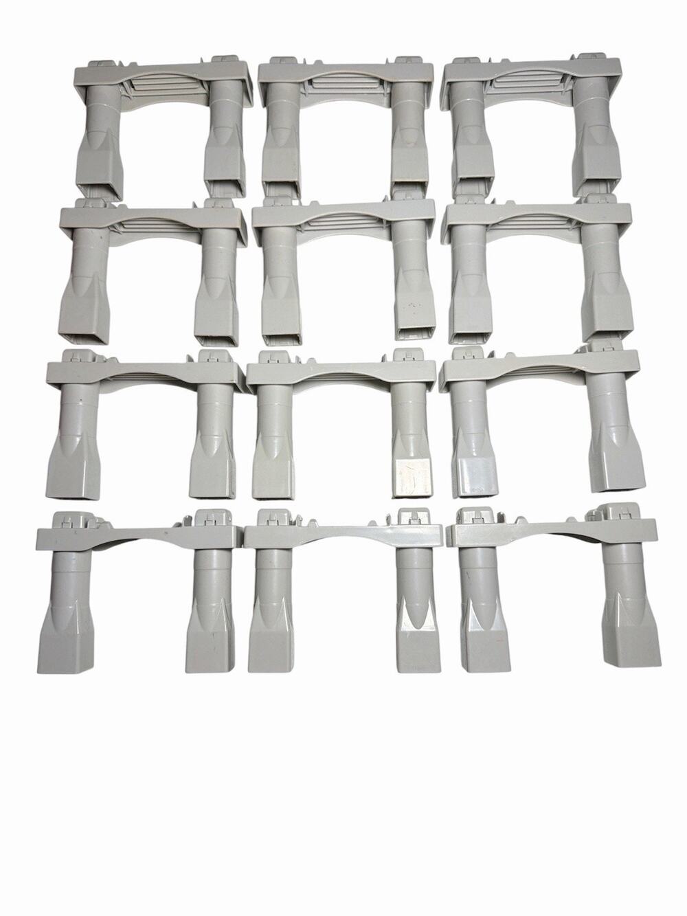 Fisher Price Geotrax Gray Risers Bridge Elevation Train Track Plastic Lot of 12